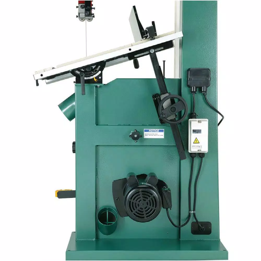 Grizzly Industrial 19 in. Extreme-Series 3 HP Vertical Bandsaw with Electronic Motor Brake