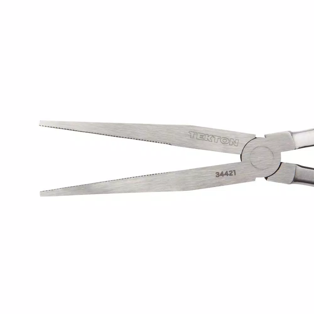 TEKTON 11 in. Duckbill Pliers with Crosscut Teeth