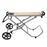 RIDGID 12 in. 15 Amp Dual Bevel Corded Miter Saw with LED and Universal Mobile Stand Kit thumbnail 8