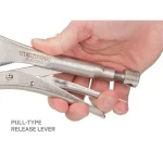 TEKTON 10 in. Indexing Round Jaw Locking Pliers thumbnail 5
