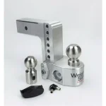 Weigh Safe Weigh-Safe 6 in. Drop Adjustable Class V Ball Mount with Built-in Hydraulic Scale thumbnail 1