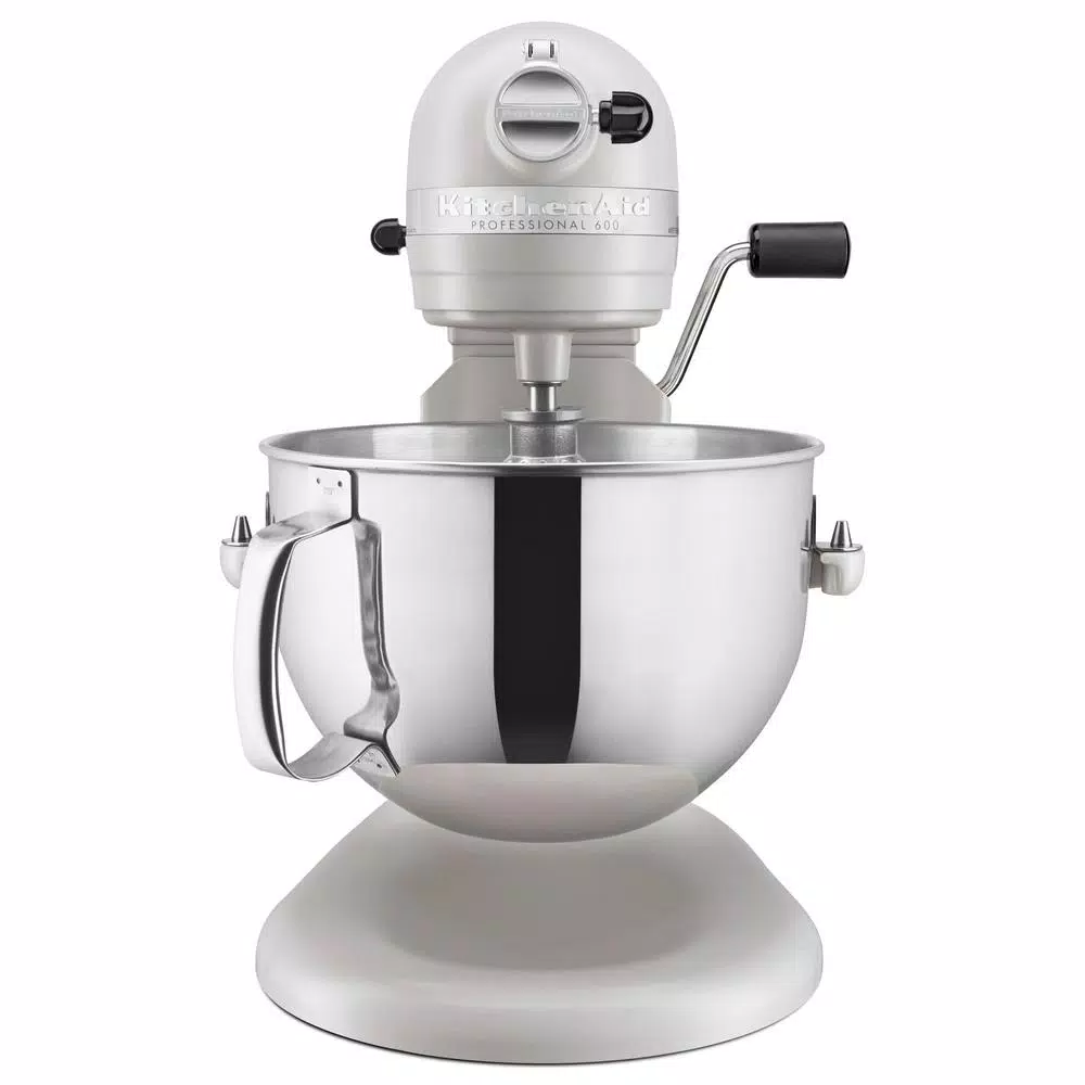 KitchenAid Professional 600 Series 6 Qt. Bowl-Lift Stand Mixer, 10-Speed, Milkshake White