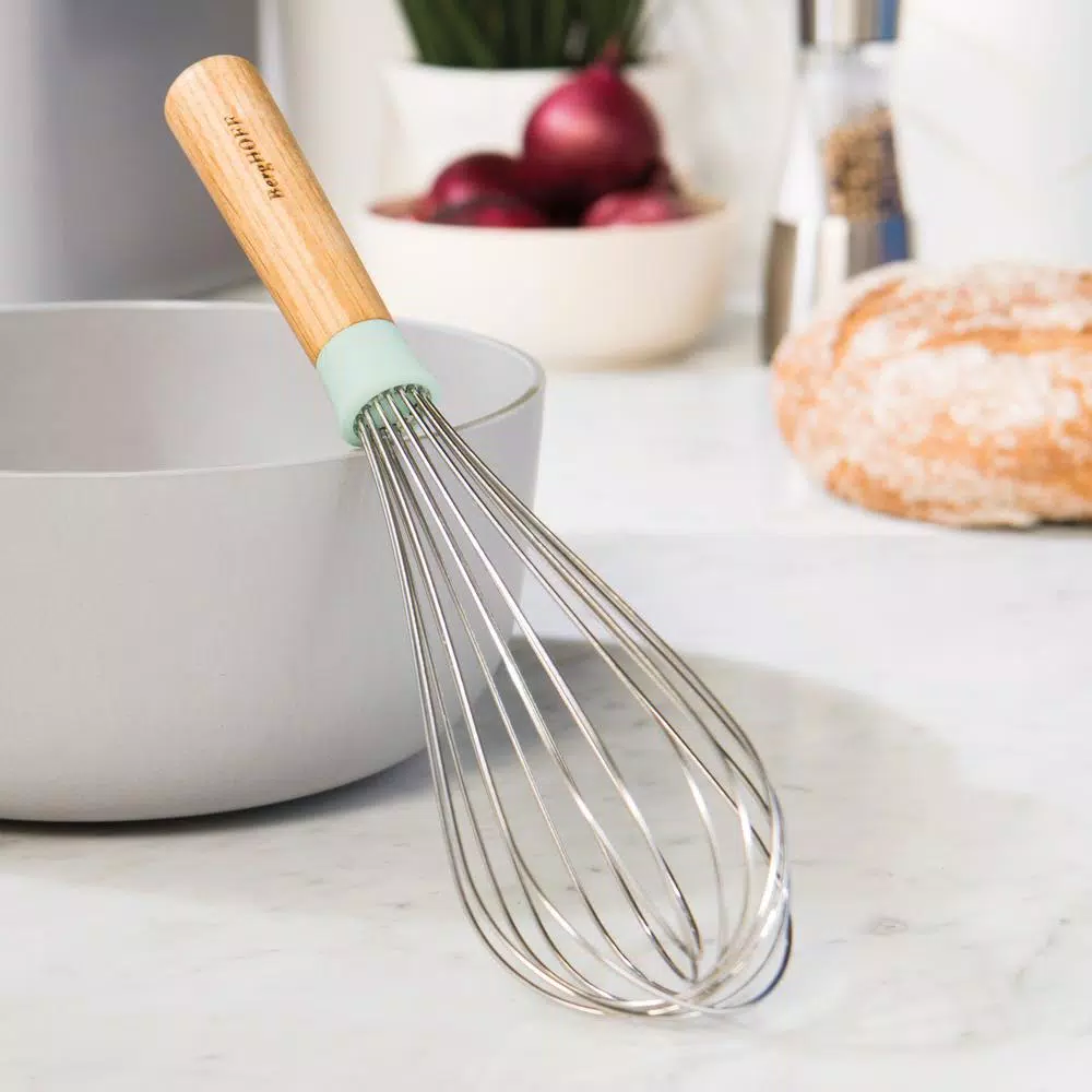 BergHOFF Leo Collection Wooden Handle Whisk with Stainless Steel Head