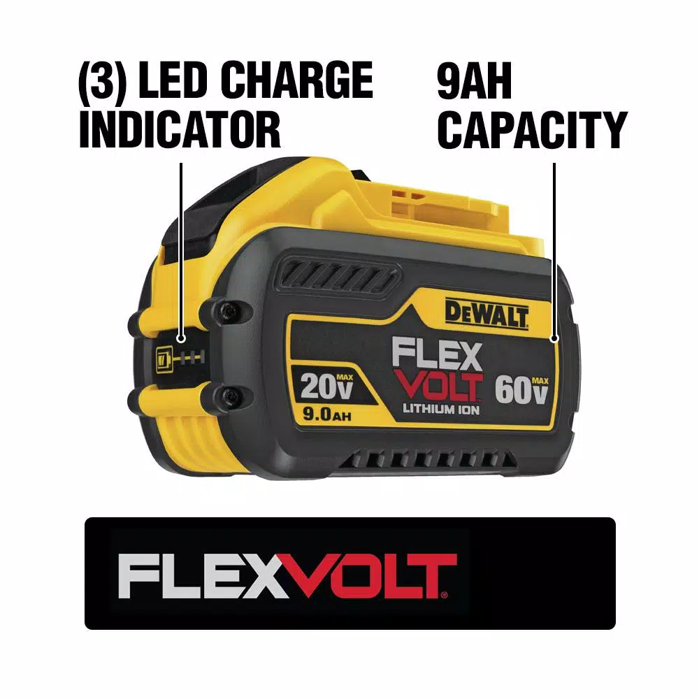 DEWALT FLEXVOLT 60V MAX Brushless 4-1/2 in. to 6 in. Angle Grinder & 6-1/2 in. Circular Saw Combo Kit
