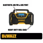 DEWALT DCR028B 20V MAX Compact Bluetooth Jobsite Radio (Tool Only) thumbnail 8