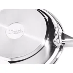 Ozeri Earth Pan ETERNA 12 in. Stainless Steel Nonstick Frying Pan, Black Interior thumbnail 8