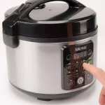 Aroma 12-Cup Smart Carb Rice Cooker and Multicooker, Stainless Steel thumbnail 2
