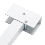 Prime-Line Adjustable Aluminum Sliding Patio Door Security Bar Lock, White, 28 in. to 48 in. thumbnail 3