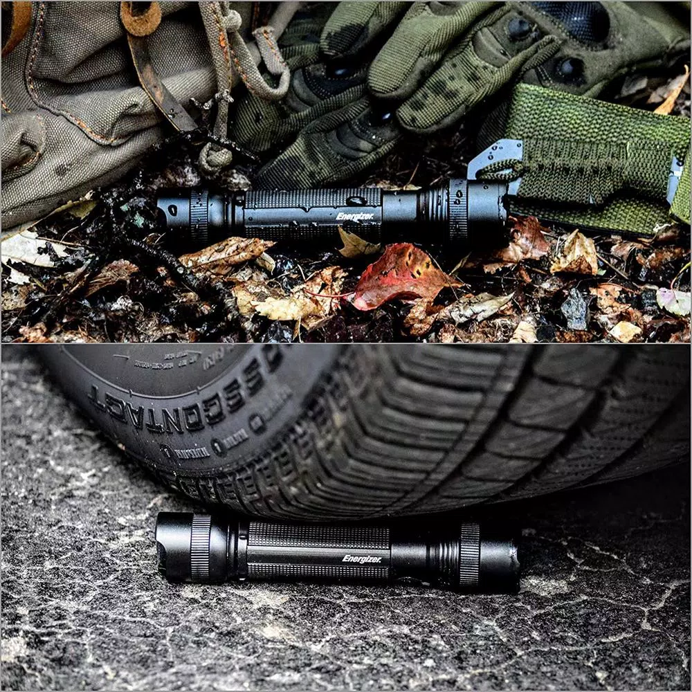 Energizer TAC-R 700 Rechargeable LED Tactical Flashlight, 700 Lumens, Aircraft-Grade Aluminum