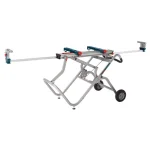 Bosch T4B Gravity Rise Miter Saw Stand with Wheels and Rapid-Release Mounts thumbnail 6