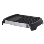 Brentwood Select 1200W Electric Indoor Grill and Griddle, Non-Stick Surface, Black & Stainless Steel thumbnail 4