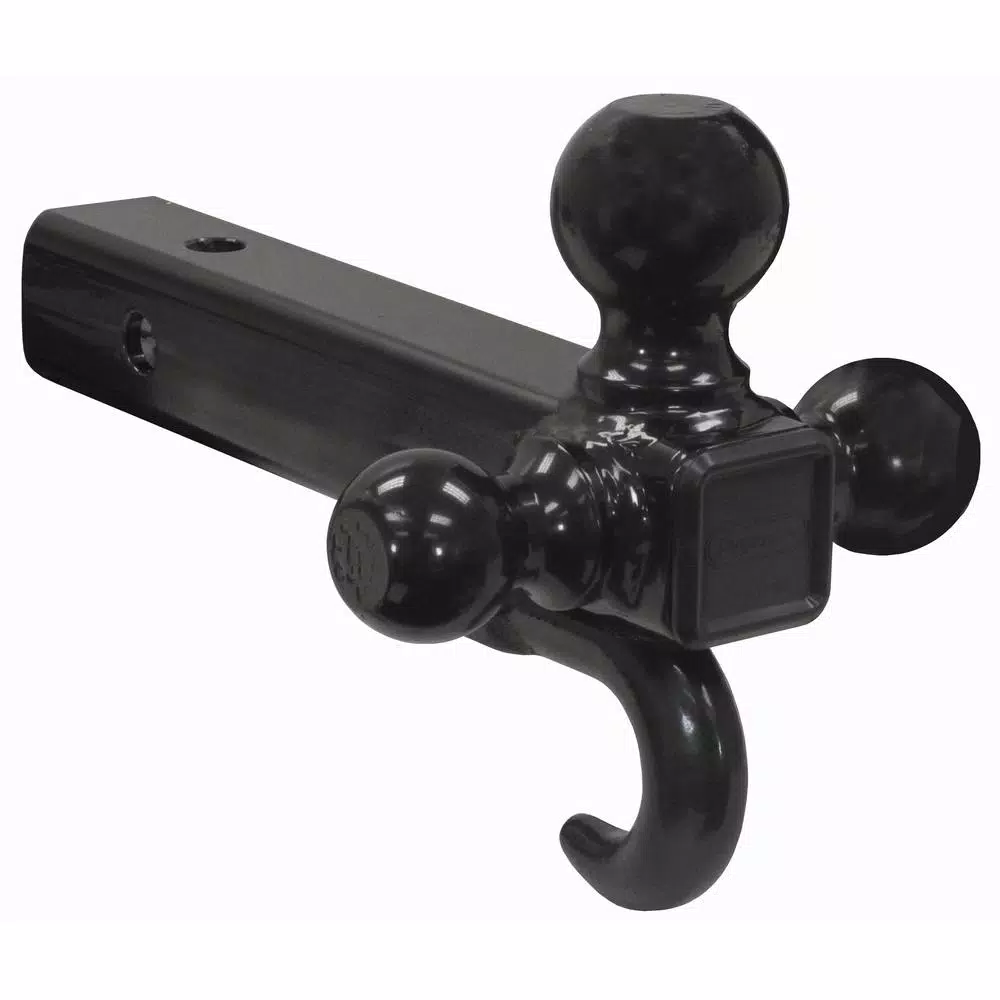 Buyers Products Company Buyers Products Tri-Ball Hitch Mount with Recovery Hook, 2 in. Receiver