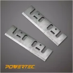 POWERTEC 4-3/8 in. HSS Planer Blades for Makita 1912B & 1805B (Set of 2) thumbnail 4