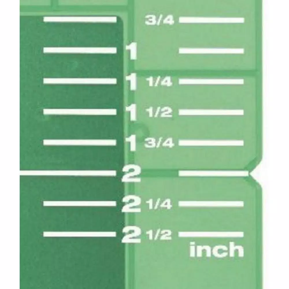 Hilti PRA 54 Green Laser Target Plate, Imperial/Metric, Magnetic