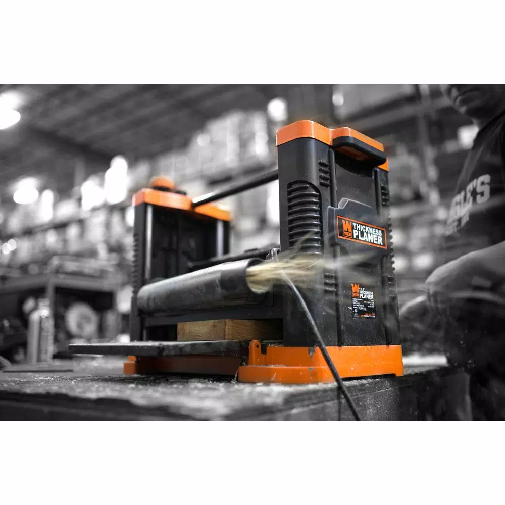 WEN 12.5 in. Benchtop Thickness Planer with Granite Table, 15 Amp Corded Power Tool