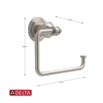 Delta Lochurst Toilet Paper Holder in SpotShield Brushed Nickel thumbnail 6