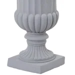 Nearly Natural 2.5 ft. Boxwood Topiary with Gray Urn - Indoor/Outdoor Artificial Floor Plant thumbnail 3