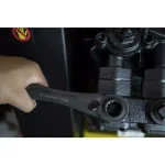 Crescent X6 4-in-1 Black Oxide Spline Ratcheting SAE Wrench Set, 2-Piece thumbnail 2