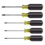 Klein Tools 5-Piece Torx Screwdriver Set with Cushion Grip Handles thumbnail 1