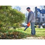 BLACK+DECKER 7-Amp Corded Electric Handheld Leaf Blower, 180 MPH, 220 CFM thumbnail 2