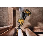 DEWALT ATOMIC 20V MAX Cordless Brushless Compact Reciprocating Saw Kit with 5.0Ah Battery, Charger & Bag thumbnail 12