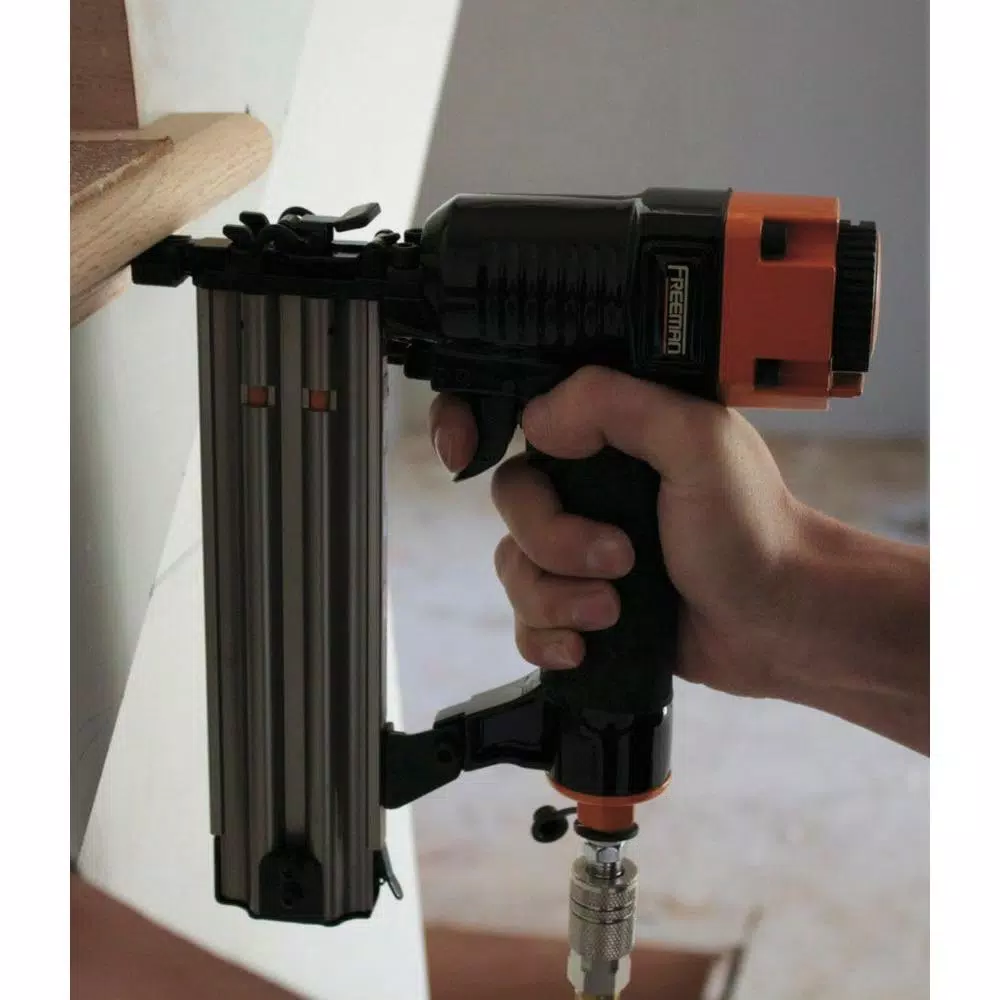 Freeman Professional Woodworker Pneumatic Nailer Kit - 18-Gauge Brad Nailer & 23-Gauge Micro Pin Nailer