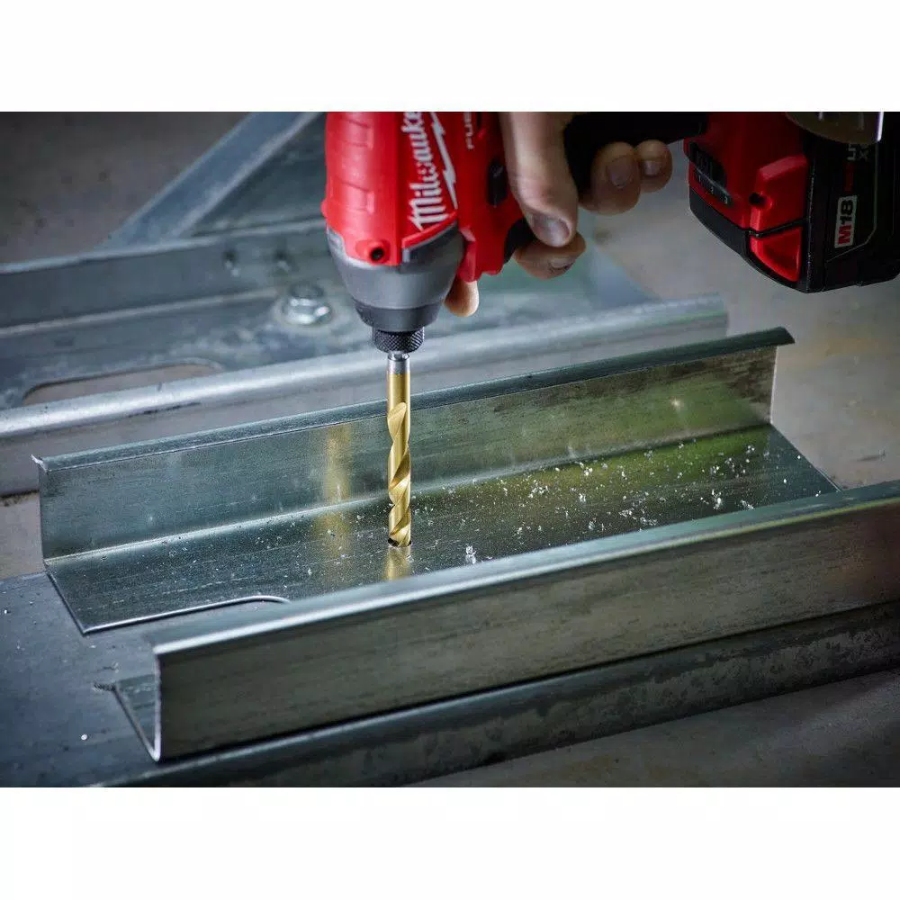 Milwaukee SHOCKWAVE Impact Duty Titanium Drill Bit (15-Pc) & Steel Driver Bit (45-Pc) Set