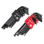Steelman 26-Piece SAE and Metric Long Arm Ball End Hex Key Wrench Set thumbnail 1