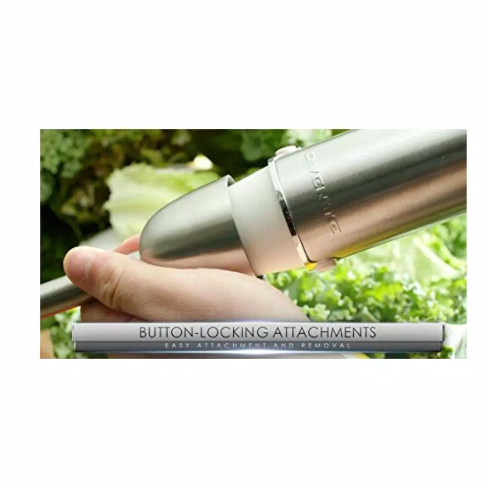 Ovente HS685 500W Immersion Hand Blender Set, 6-Speed Stainless Steel Stick Blender with Chopper, Whisk & Beaker