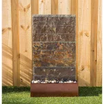 Kenroy Home Stream Resin and Slate Floor and Wall Water Fountain with LED Light thumbnail 9