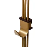 Village Lighting Company 19 in. Gold Antler Adjustable Wreath Hanger, Durable Wrought Iron thumbnail 4
