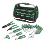 Commercial Electric 22-Piece Electrician's Tool Set with Storage Bag thumbnail 1