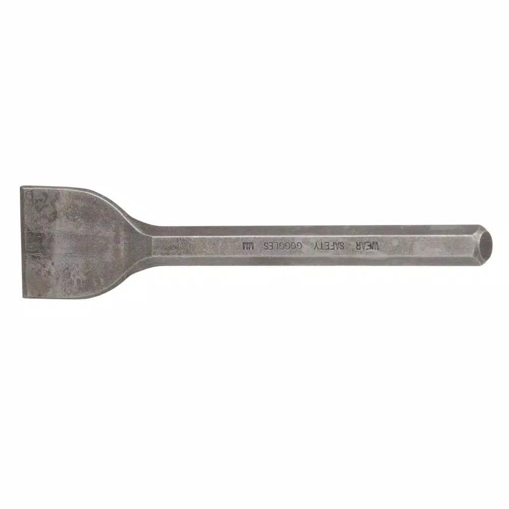 Mayhew 1-3/4 in. x 7-1/2 in. Mason Chisel, Industrial Grade High Carbon Steel, Made in USA