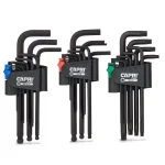Capri Tools 27-Piece S2 Steel Hex and Torx Key Set, SAE & Metric thumbnail 1