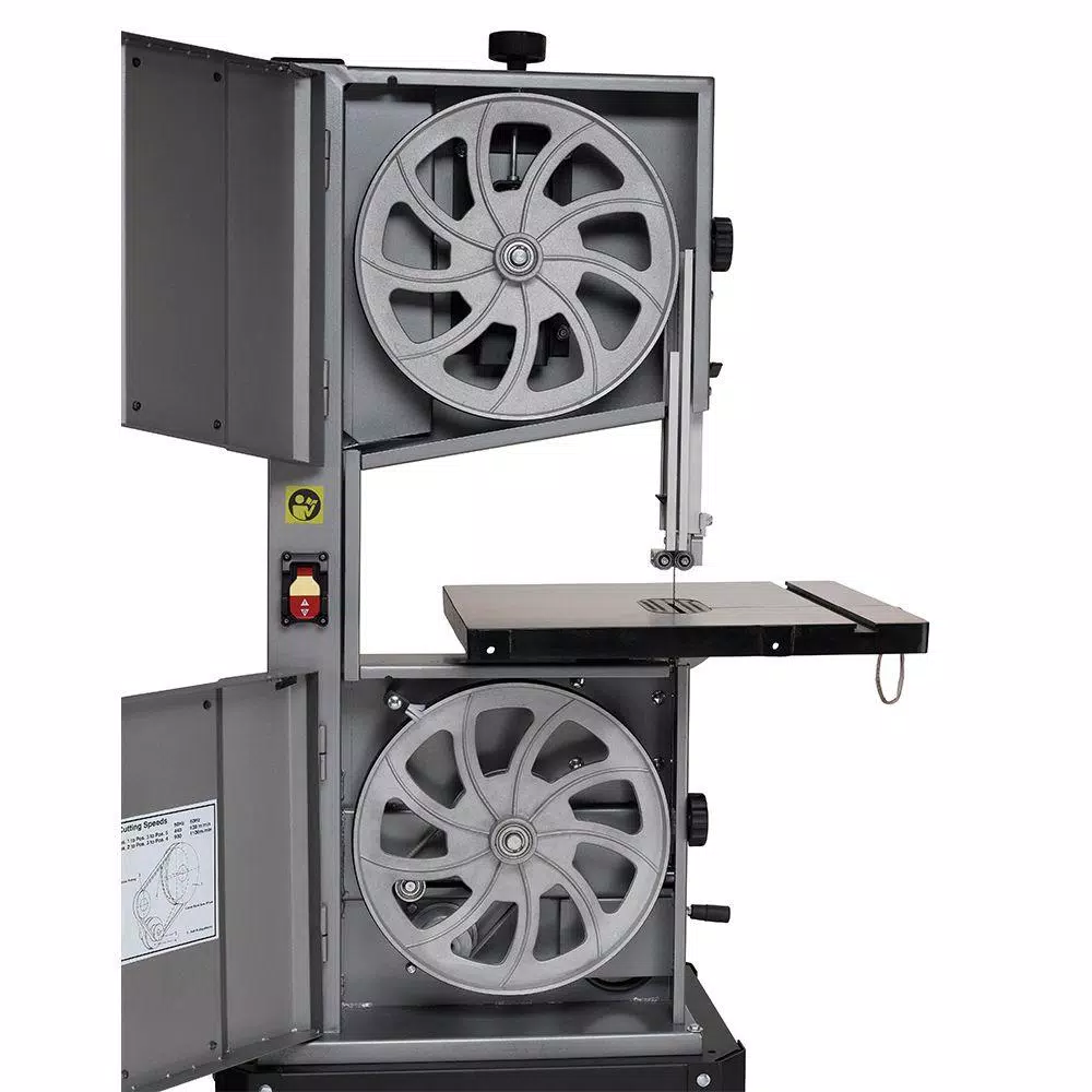 Delta 14 in. 1 HP 10 Amp Steel Frame 2-Speed Band Saw