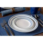 Corelle Cafe Blue 16-Piece Vitrelle Glass Dinnerware Set, Service for 4 thumbnail 3