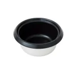 PREMIUM 6-Cup Black Rice Cooker and Steamer with Non-Stick Pot and Tempered Glass Lid thumbnail 5