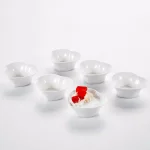 MALACASA 3.5 in. White Ceramic Ramekins Set of 6 - Porcelain Souffle Dishes thumbnail 2