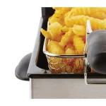 Continental Professional Series 3 QT Stainless Steel Deep Fryer, 1700W Electric thumbnail 5