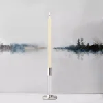 ROOT CANDLES A.I. Root 12 in. Timberline Arista Ivory Taper Dinner Candles, Beeswax Enriched, Box of 12 thumbnail 1