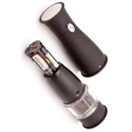 Ozeri Artesio Soft Touch Electric Pepper Mill and Salt Grinder, Black thumbnail 4