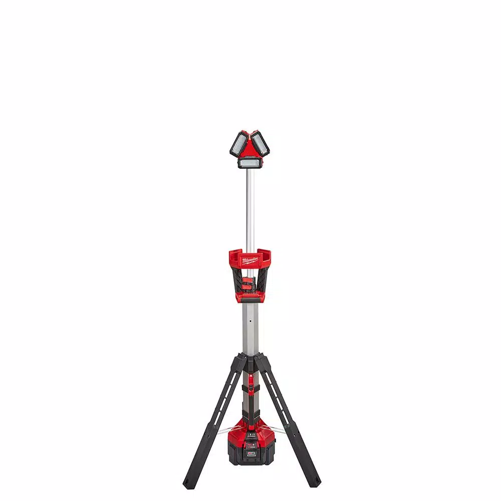 Milwaukee M18 ROCKET LED Tower Light/Charger Kit with 9.0 Ah Battery