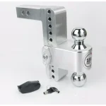 Weigh Safe Weigh-Safe 180 Hitch Chrome Tow Ball Edition Adjustable Ball Mount thumbnail 1