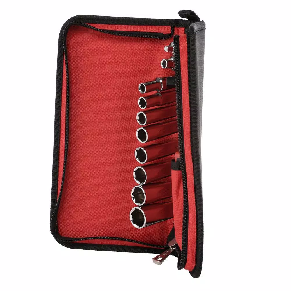Milwaukee 12-Piece 3/8 in. Drive SAE Ratchet and Socket Set