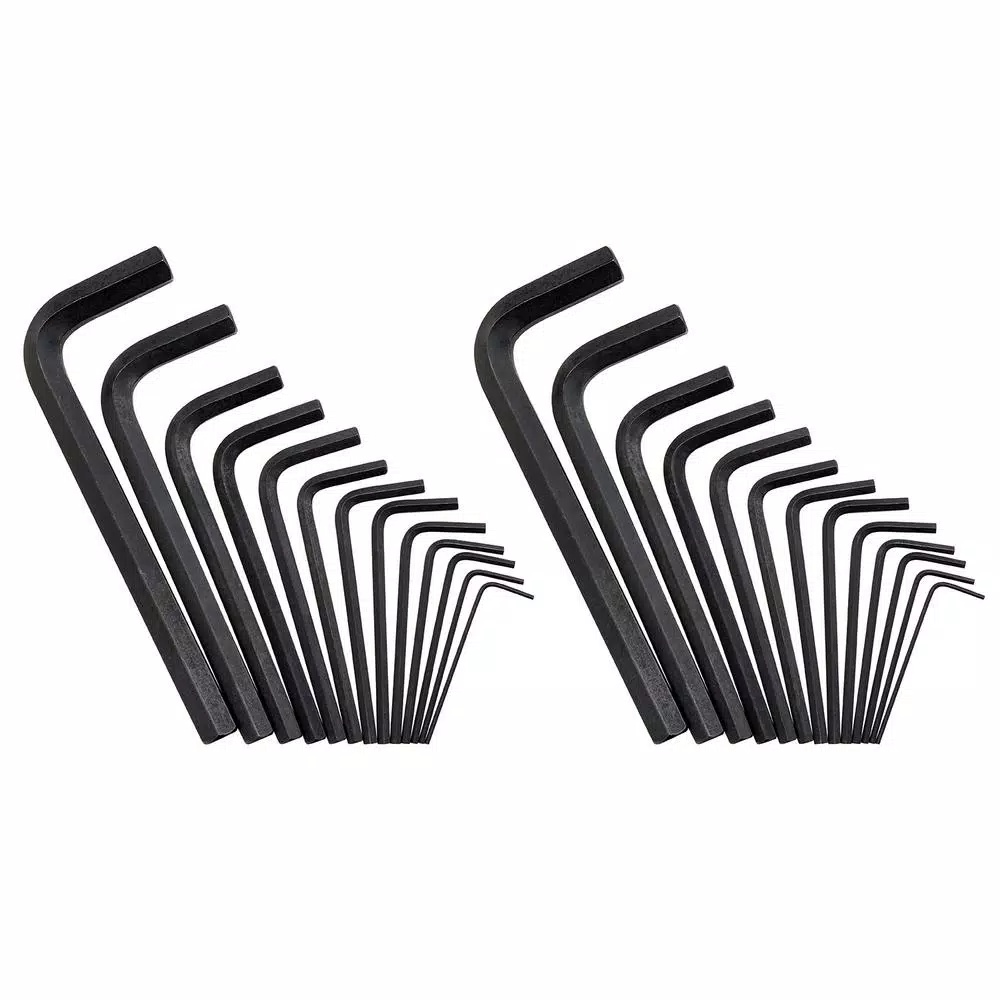 Steel Vision 26-Piece SAE & Metric Hex Key Set, Alloy Steel