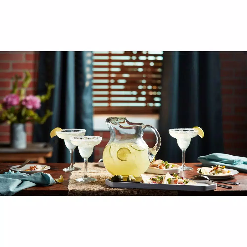 Libbey Cancun 7-Piece Margarita Glass Entertainment Set with 89 oz. Pitcher