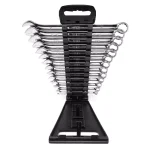 WEN 13-Piece SAE Combination Wrench Set with Storage Rack, Chrome Vanadium Steel thumbnail 2