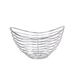 Spectrum Opus Chrome Steel Fruit Bowl - Decorative Countertop Produce & Bread Basket thumbnail 5