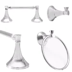 Arista Arlington 4-Piece Chrome Bath Hardware Set thumbnail 1