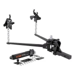 CURT Short Trunnion Bar Weight Distribution Hitch Kit, 10,000-15,000 lbs. GTW, 28-3/8 in. Bars thumbnail 8